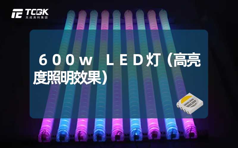 600w LED灯（高亮度照明效果）